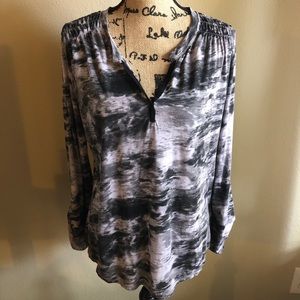 ♥️ Calvin Klein Long Sleeve Ink Blot Shirt